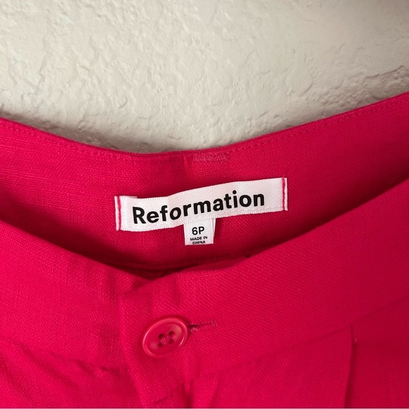 NWOT Reformation Vesta Pant in Corvette - Picture 3 of 7